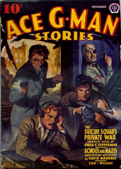 Ace G-Man Stories - 12/1941