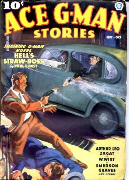 Ace G-Man Stories - 9/1936