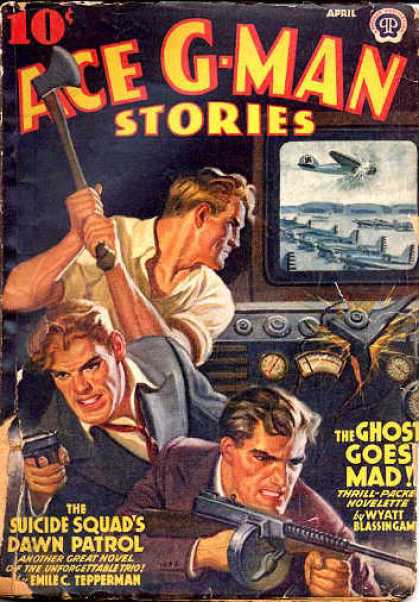 Ace G-Man Stories - 4/1942