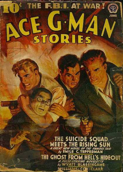 Ace G-Man Stories - 6/1942