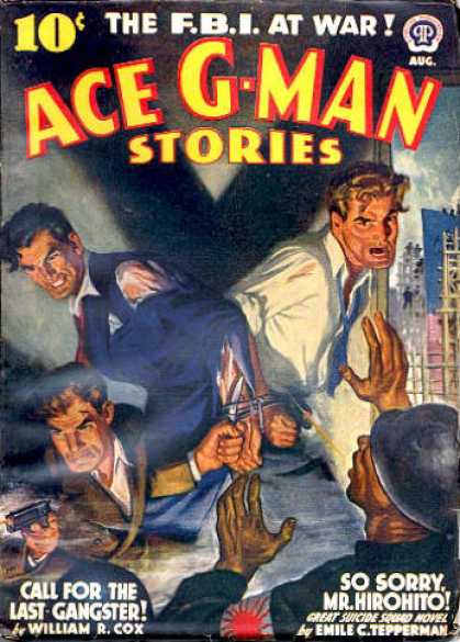 Ace G-Man Stories - 8/1942