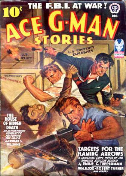 Ace G-Man Stories - 12/1942
