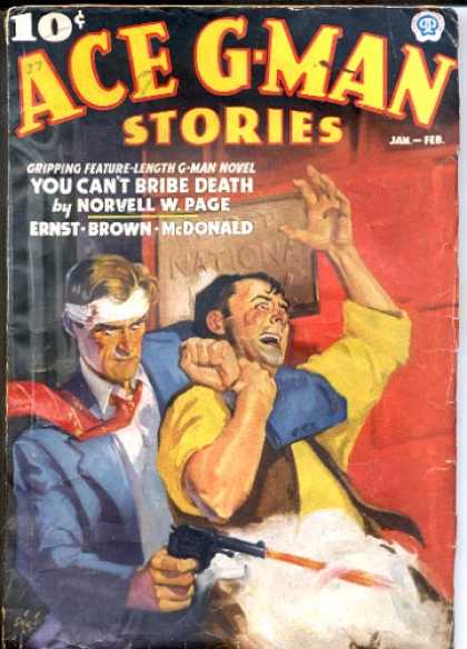 Ace G-Man Stories - 1/1937