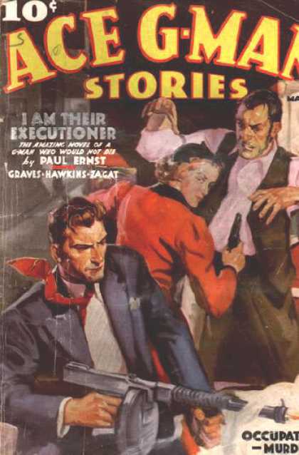 Ace G-Man Stories - 3/1937