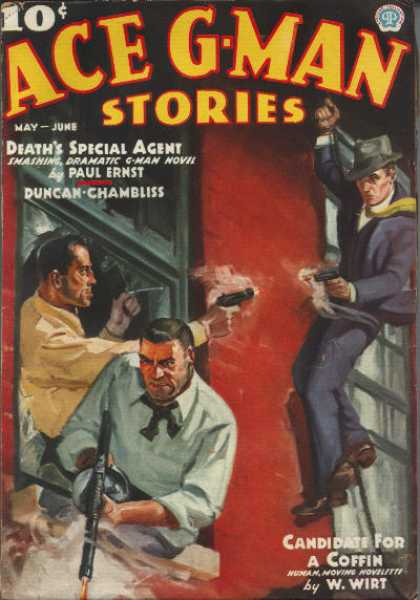 Ace G-Man Stories - 6/1937