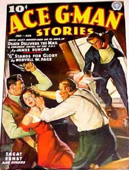 Ace G-Man Stories - 8/1937