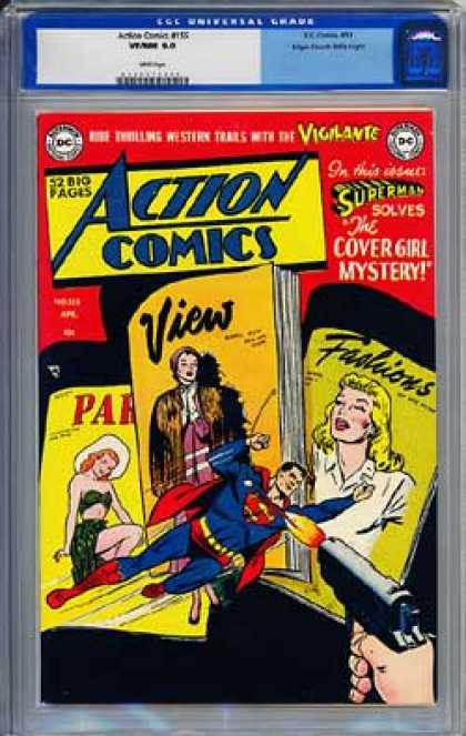 Action Comics 155 - Superman - Gun - View - Magazines - Fashions