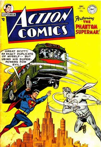 Action Comics 199 - Bus - Ghost