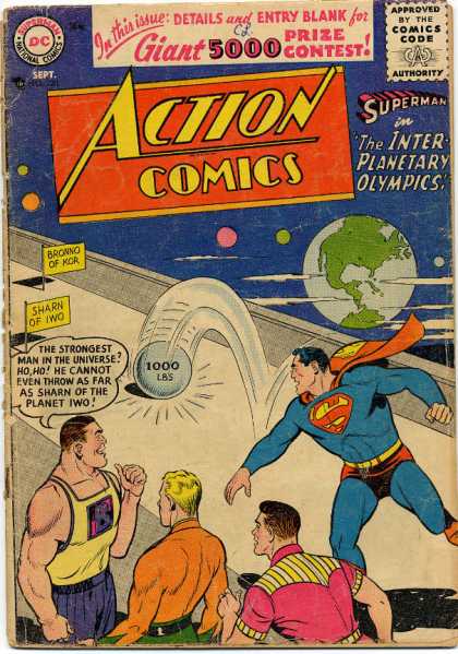 Action Comics 220 - Superman - Earth