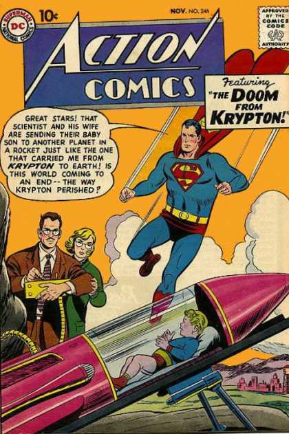 Action Comics 246 - Rocket - Curt Swan