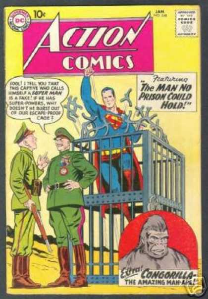 Action Comics 248 - Superman - Gorilla - General - Curt Swan