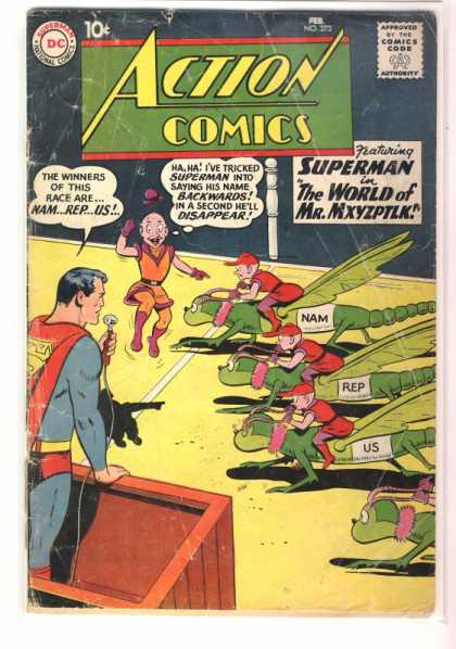 Action Comics 273 - Superman - Racing - Moths - Little People - Mr Mxyzptlk - Curt Swan