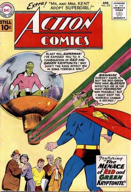 Action Comics 275 - Brainiac - Superman - Curt Swan