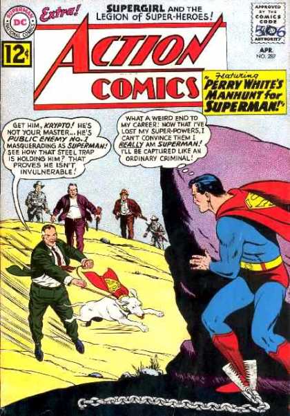 Action Comics 287 - Superman - Perry White - Krypto - Curt Swan, Sheldon Moldoff