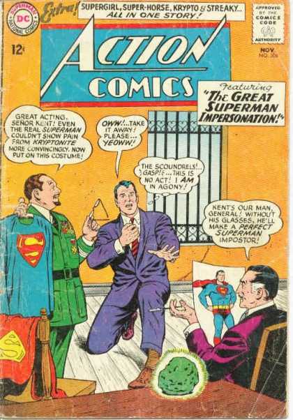 Action Comics 306 - Krypto - Action Comics - The Great Superman Impersonation - Supergirl - Super-horse - Curt Swan