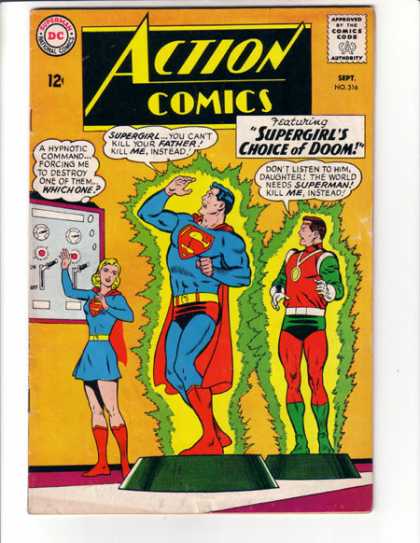 Action Comics 316 - Supergirl - Superman - Lever - Jor-el - Curt Swan