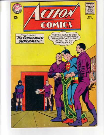 Action Comics 319 - Chains - Prison - Execution - Curt Swan