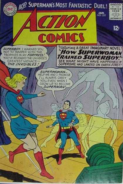 Action Comics 332 - Superman - Supergirl - Superwoman - Curt Swan, Sheldon Moldoff