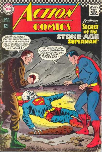 Action Comics 350 - Skeleton - Curt Swan