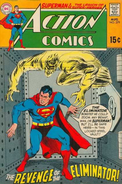 Action Comics 379 - Eliminator - Superman - Vault - Ghost - Legion Of Super-heroes - Curt Swan, Neal Adams
