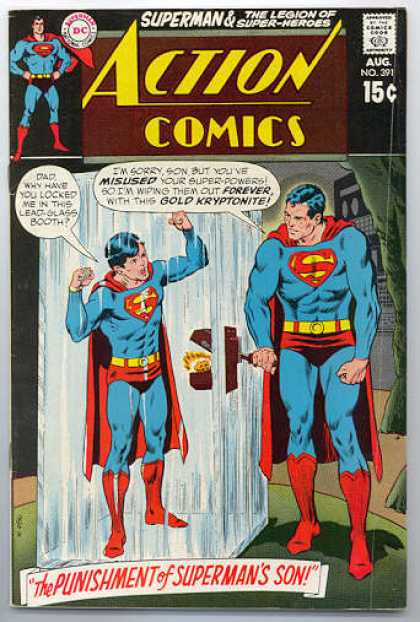 Action Comics 391 - Superman - Kryptonite - Punishment - Supermans Son - Superboy - Curt Swan, Murphy Anderson