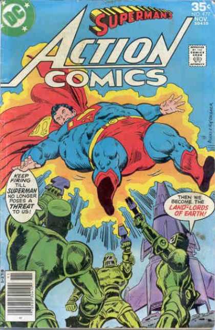 Action Comics 477 - Superman - Fat - Robots - Bob Oksner, Richard Buckler