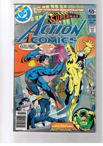 Action Comics 488 - Microwave Man - Dick Giordano