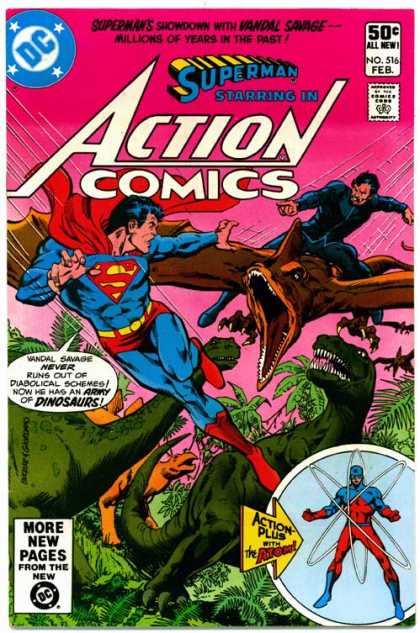 Action Comics 516 - Superman - Atom - Dick Giordano, Richard Buckler