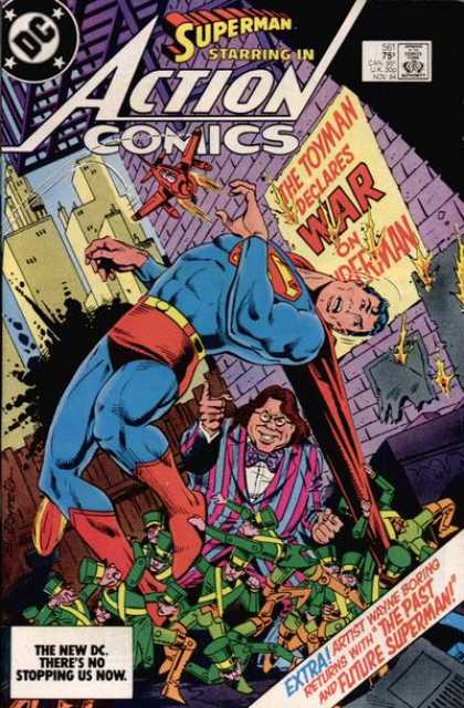 Action Comics 561 - Superman - Toyman - Eduardo Barreto