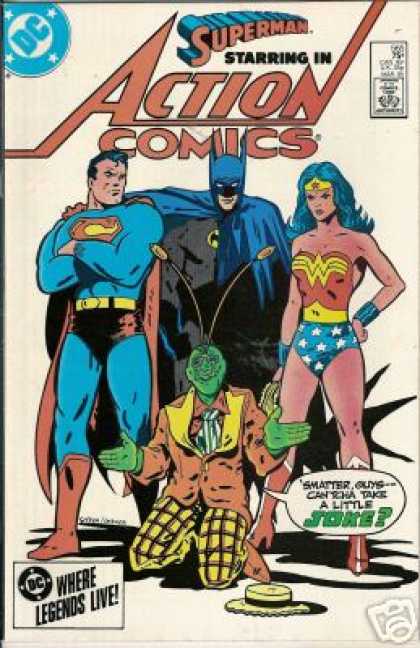 Action Comics 565 - Batman - Wonder Woman - Bob Oksner, Keith Giffen