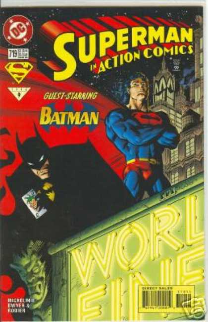 Action Comics 719 - Batman - Superman - Dc - Superhero - Guest Starrng - Denis Rodier