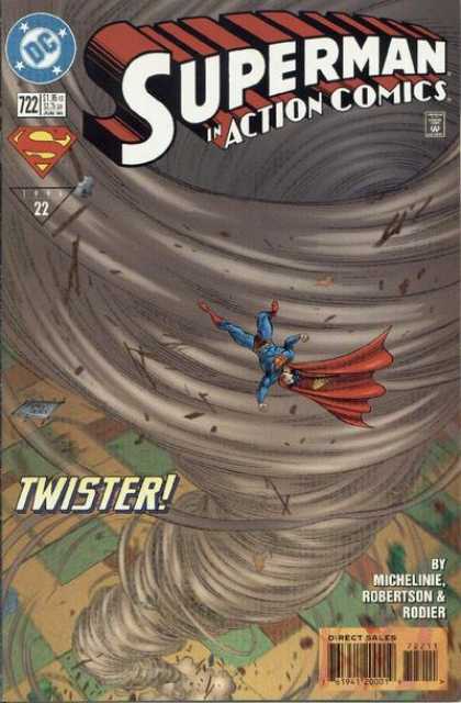 Action Comics 722 - Denis Rodier, Tom Grummett