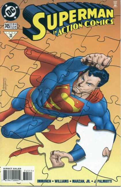 Action Comics 745 - Superman - Puzzle - Piece - Stuart Immonen