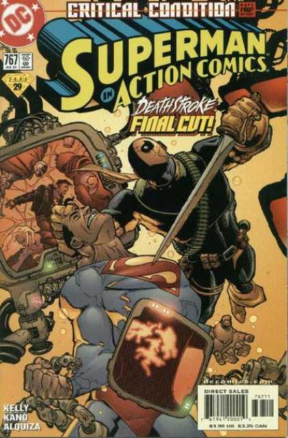 Action Comics 767 - Deathstroke - Superman - Sword - Dc - Death Stroke Final Cut - Doug Mahnke