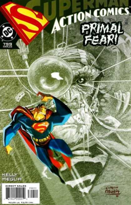 Action Comics 799 - Superman - Monkey - Primal Fear - Kelly Meglia - Superhero