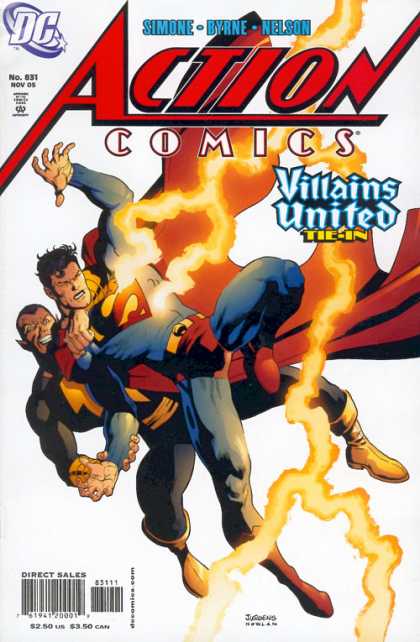Action Comics 831 - Superman - Lightning - Simone - Byrne - Nelson - Dan Jurgens, Kevin Nowlan