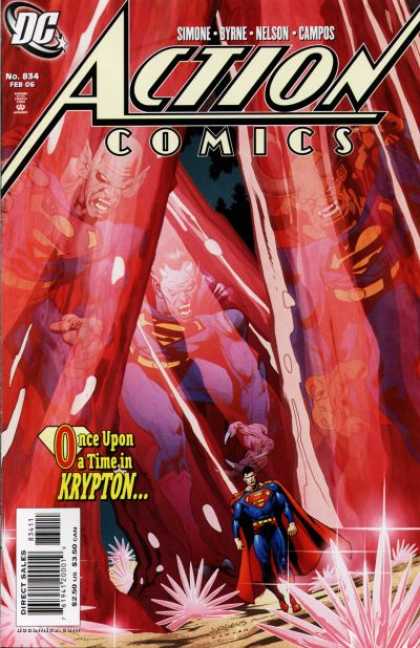 Action Comics 834 - Superman - Dc - Once Upon A Time In Krypton - Krypton - Once Upon A Time - Dan Jurgens, Kevin Nowlan