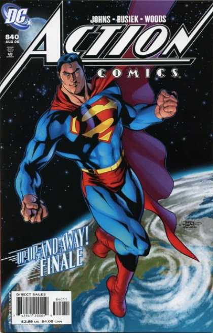 Action Comics 840 - Superman - Earth - Supermans Last Conquest - Red Blue And Mean - Fists Of Glory - Alex Sinclair, Terry Dodson