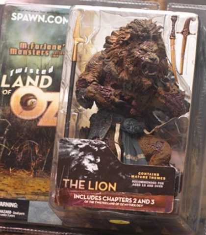 Action Figure Boxes - Twister Land of Oz: The Lion