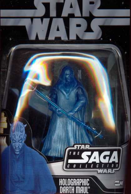 Action Figure Boxes - Star Wars Holographic Darth Maul