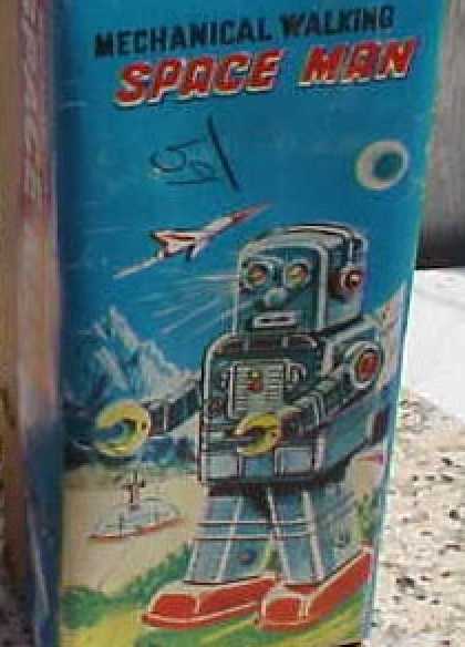 Action Figure Boxes - Space Man