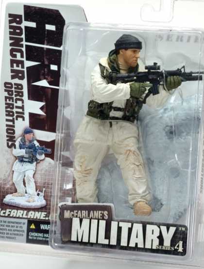 Action Figure Boxes - Army Ranger Arctic Operations