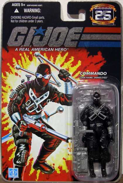 Action Figure Boxes - G.I. Joe: Commando Snake Eyes