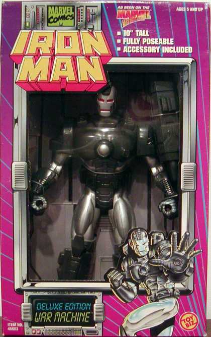 Action Figure Boxes - Iron Man Deluxe Edition War Machine