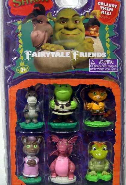 Action Figure Boxes - Shrek Fairytale Friends