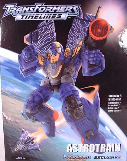 Action Figure Boxes - Transformers Astrotrain