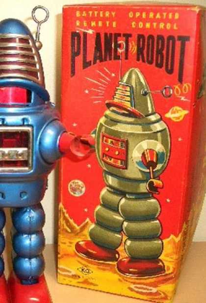 Action Figure Boxes - Planet Robot