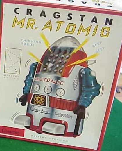 Action Figure Boxes - Crastan Mr. Atomic