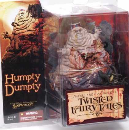Action Figure Boxes - Twisted Fairy-Tales: Humpty Dumpty