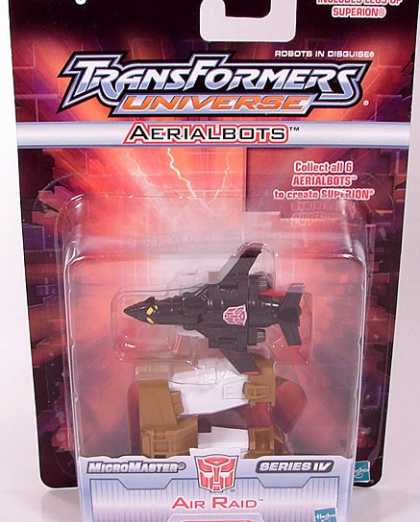 Action Figure Boxes - Transformers Air Raid